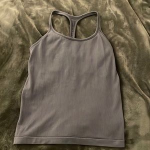 Built in bra purple tank top from Athleta size medium